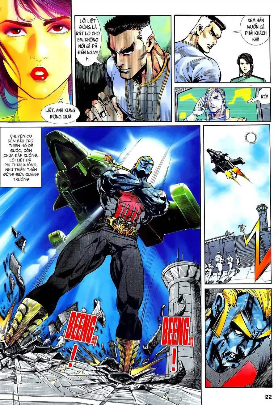 Truyện Tranh Long Hổ 5 Thế trang 8