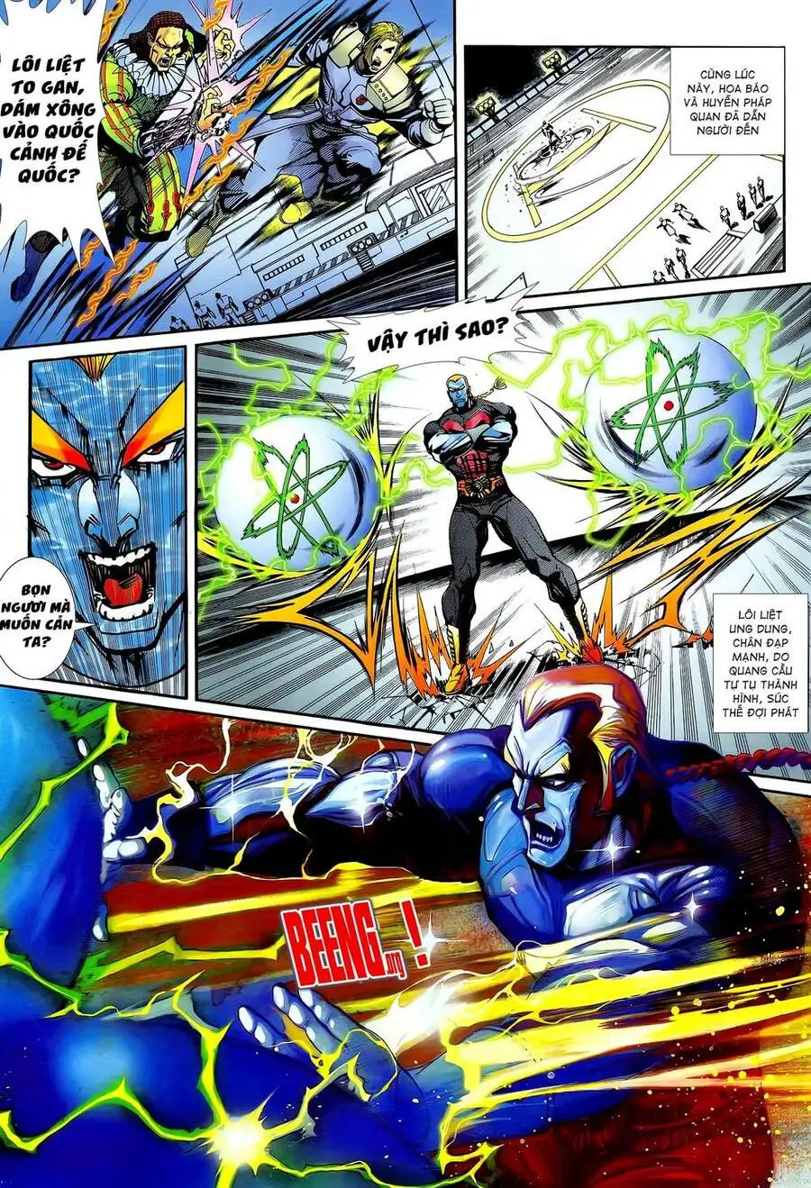 Truyện Tranh Long Hổ 5 Thế trang 8