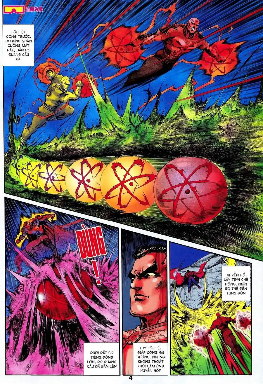 Truyện Tranh Long Hổ 5 Thế trang 8