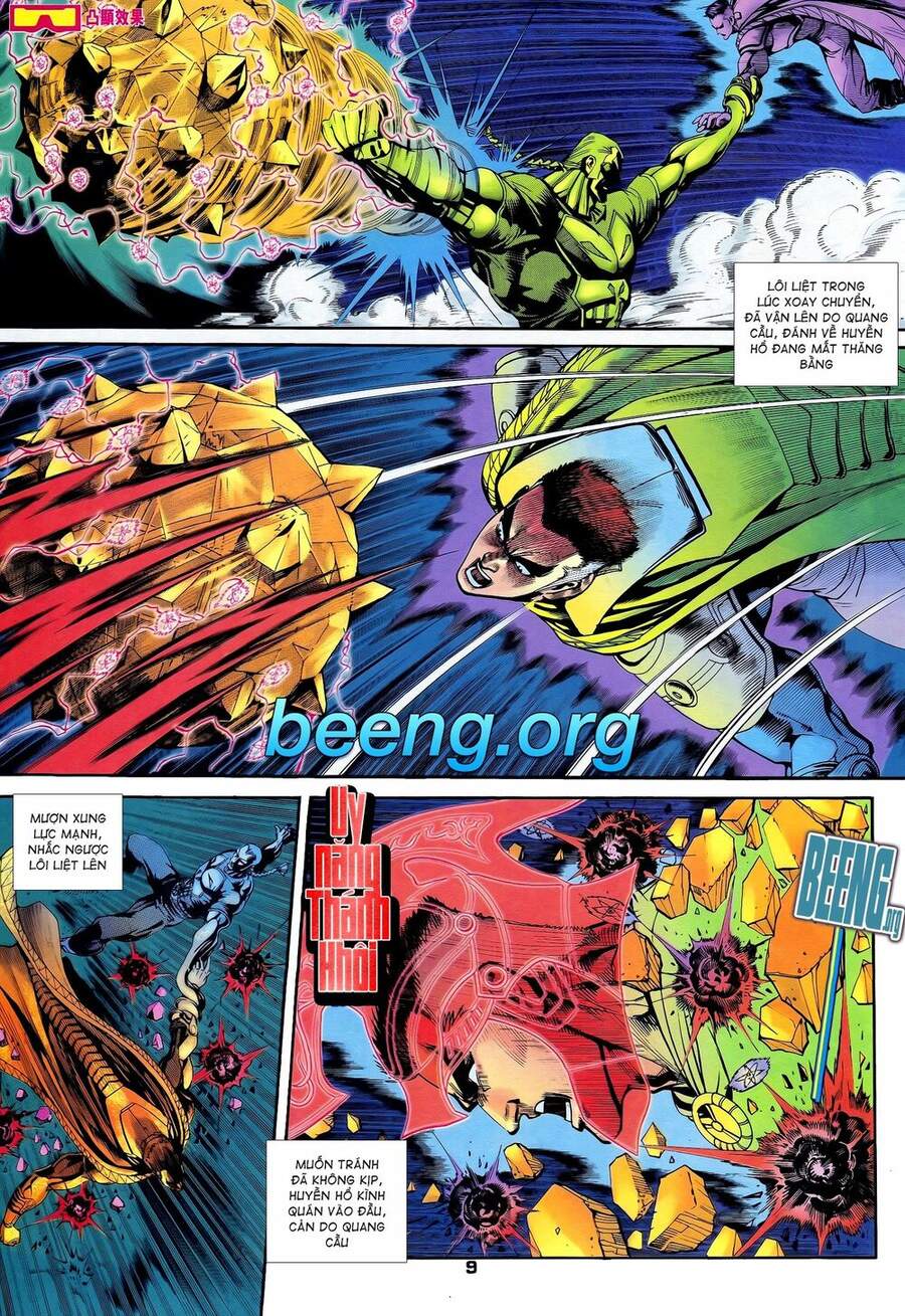 Truyện Tranh Long Hổ 5 Thế trang 8