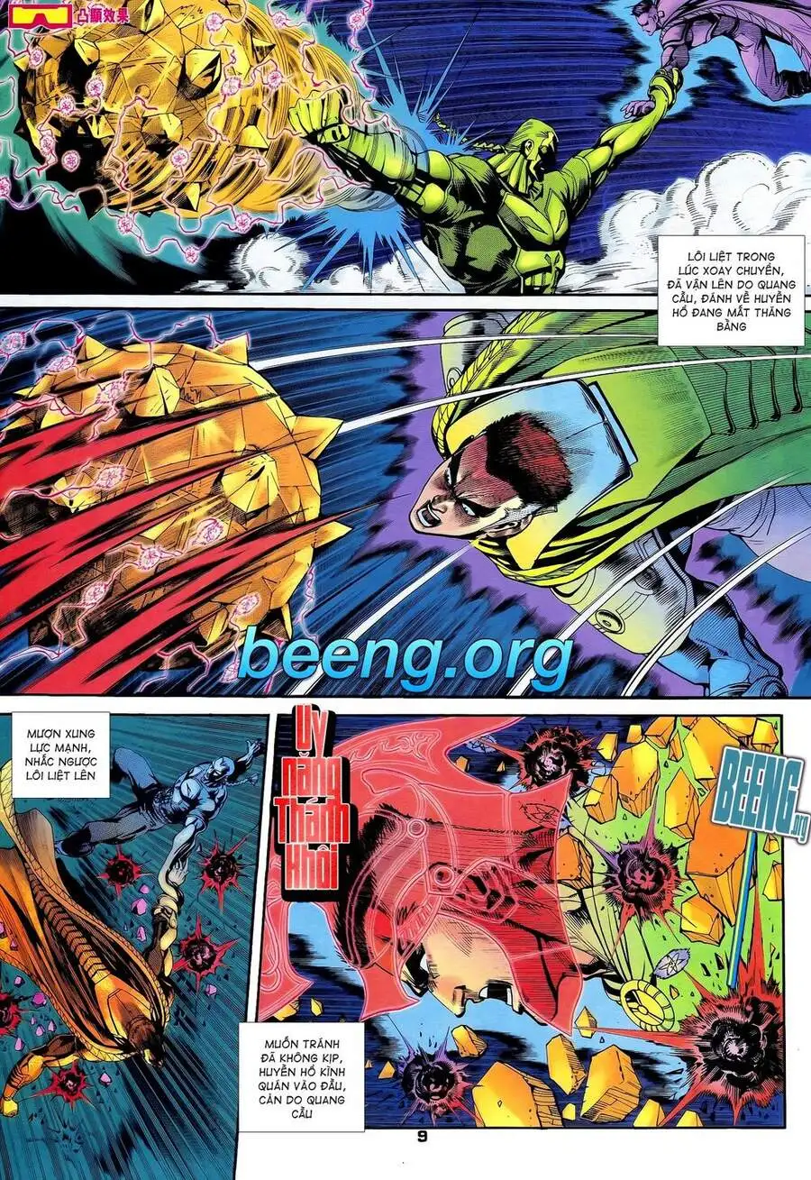 Truyện Tranh Long Hổ 5 Thế trang 8