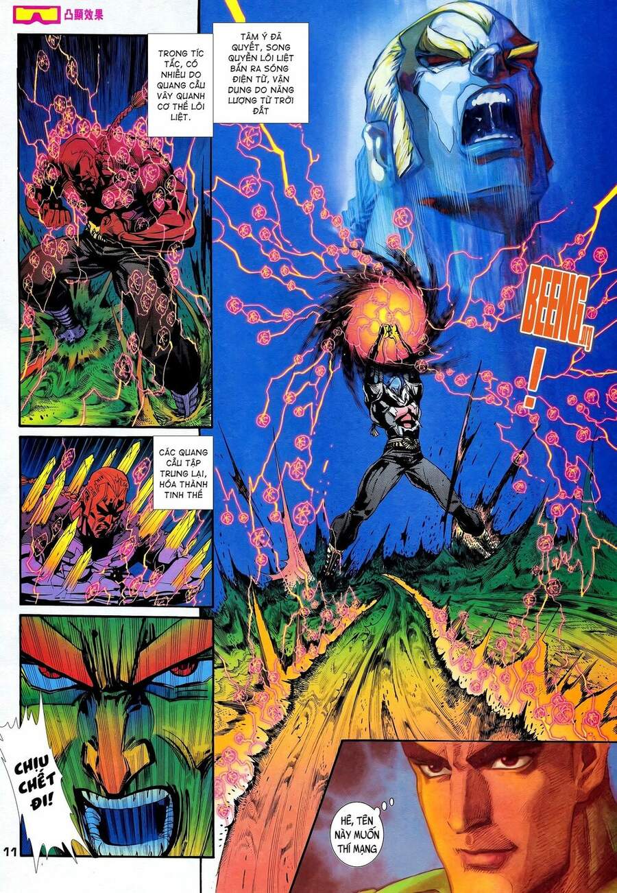 Truyện Tranh Long Hổ 5 Thế trang 8