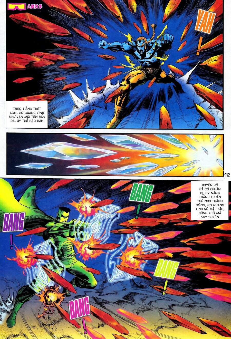 Truyện Tranh Long Hổ 5 Thế trang 8