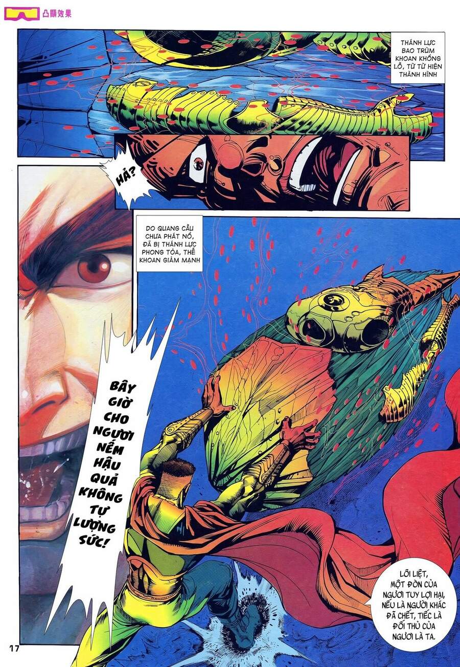 Truyện Tranh Long Hổ 5 Thế trang 8