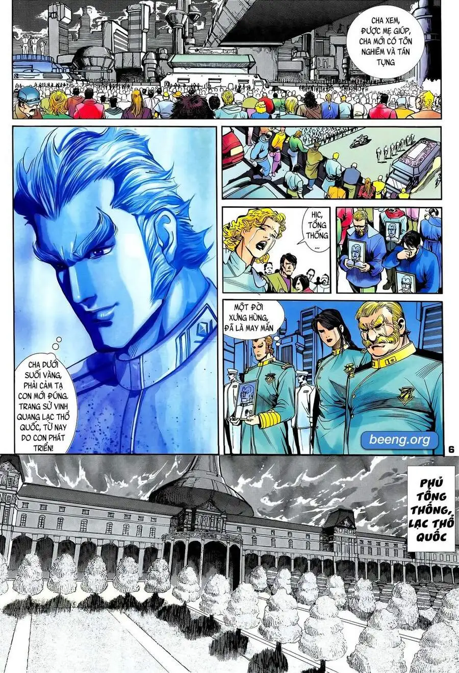 Truyện Tranh Long Hổ 5 Thế trang 8