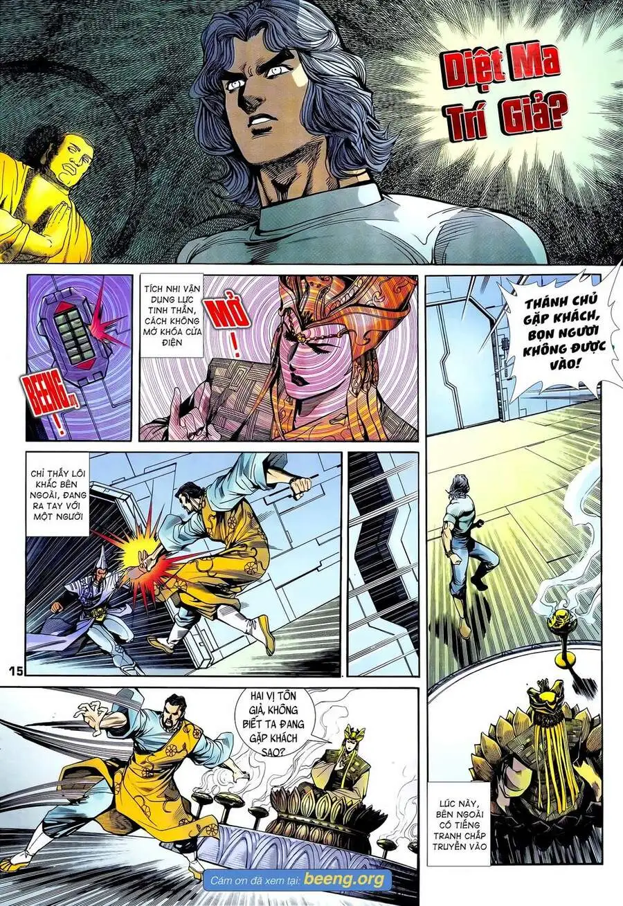 Truyện Tranh Long Hổ 5 Thế trang 8