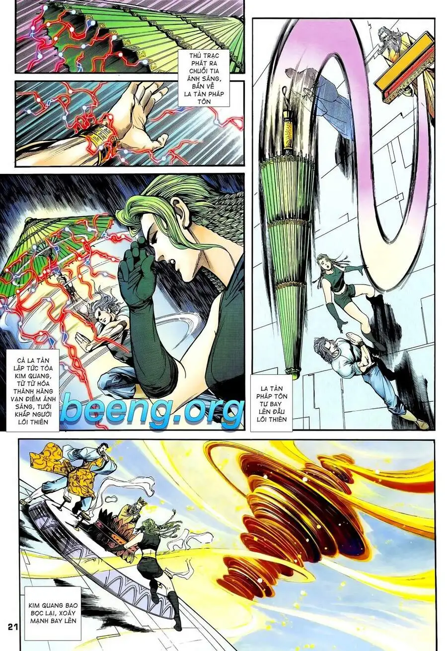 Truyện Tranh Long Hổ 5 Thế trang 8