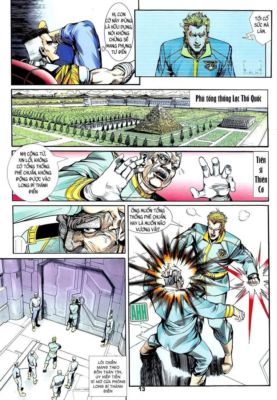 Truyện Tranh Long Hổ 5 Thế trang 8