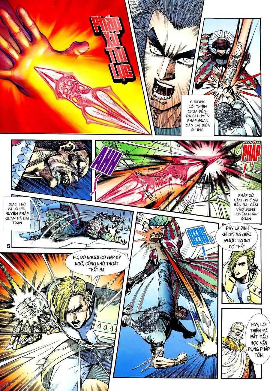 Truyện Tranh Long Hổ 5 Thế trang 8
