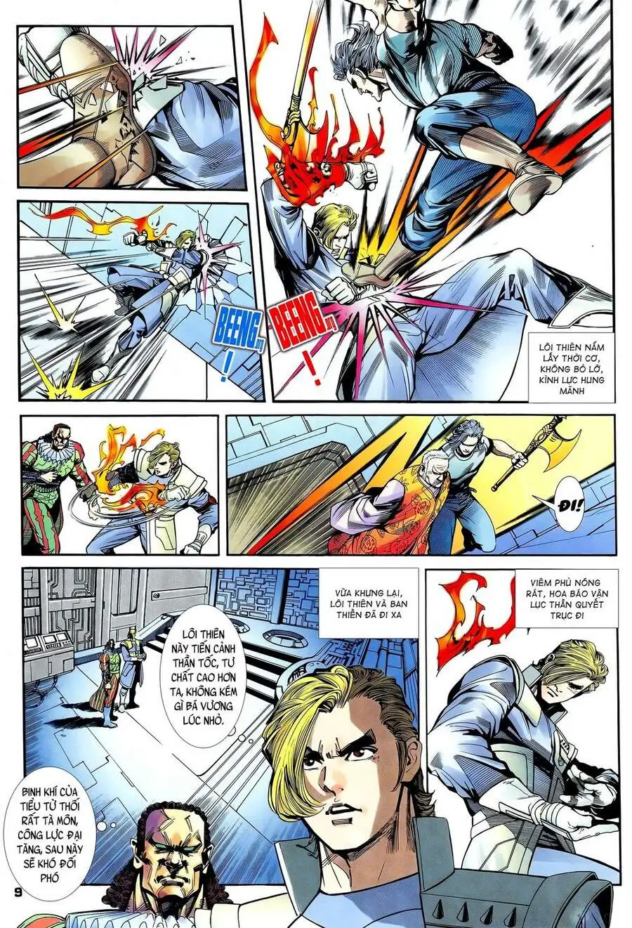 Truyện Tranh Long Hổ 5 Thế trang 8