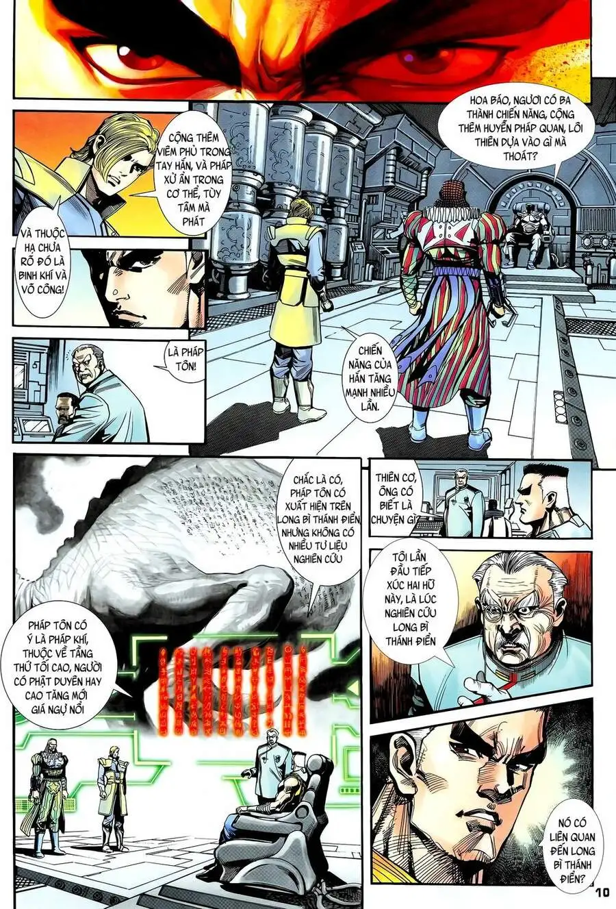 Truyện Tranh Long Hổ 5 Thế trang 8