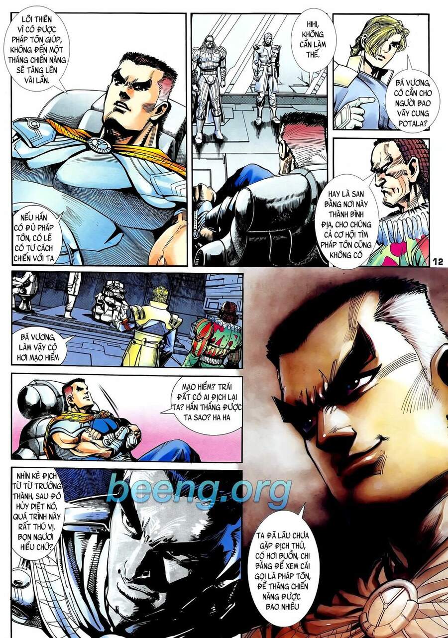 Truyện Tranh Long Hổ 5 Thế trang 8