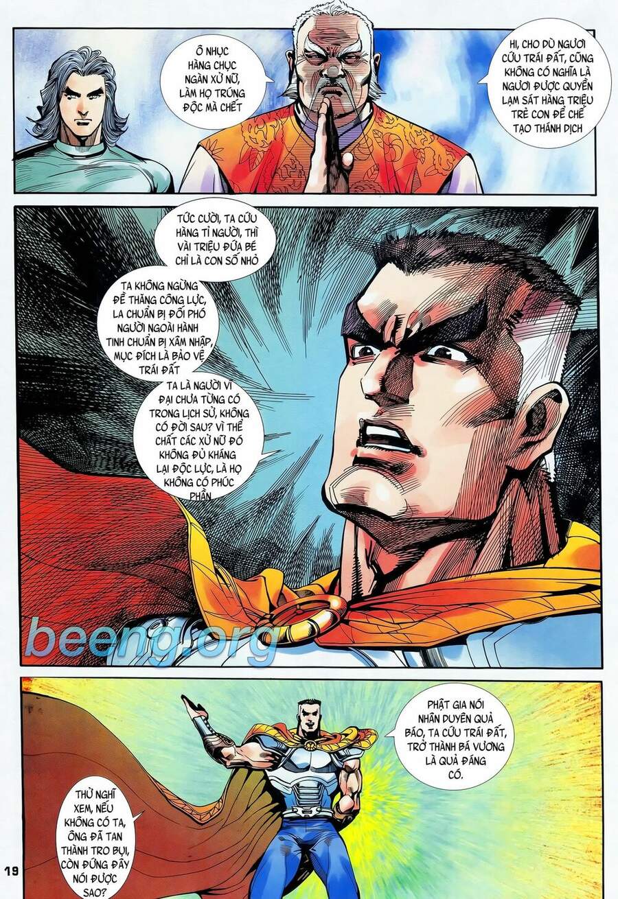 Truyện Tranh Long Hổ 5 Thế trang 8