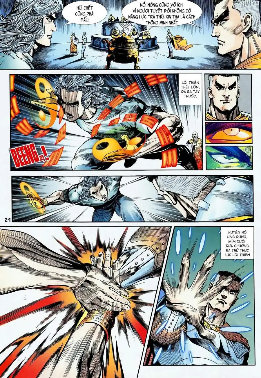 Truyện Tranh Long Hổ 5 Thế trang 8