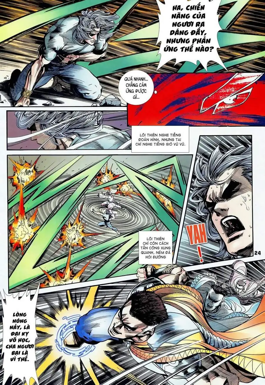 Truyện Tranh Long Hổ 5 Thế trang 8