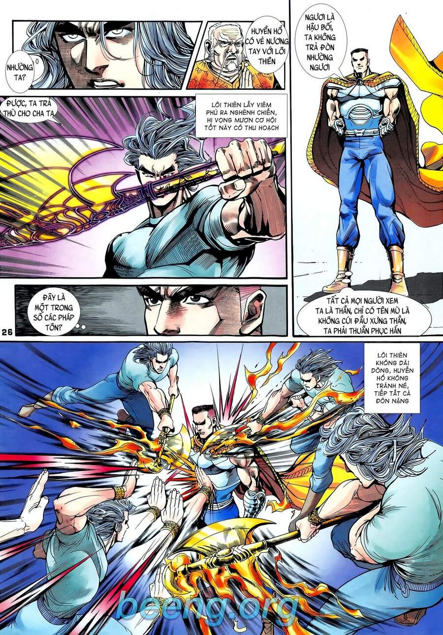 Truyện Tranh Long Hổ 5 Thế trang 8