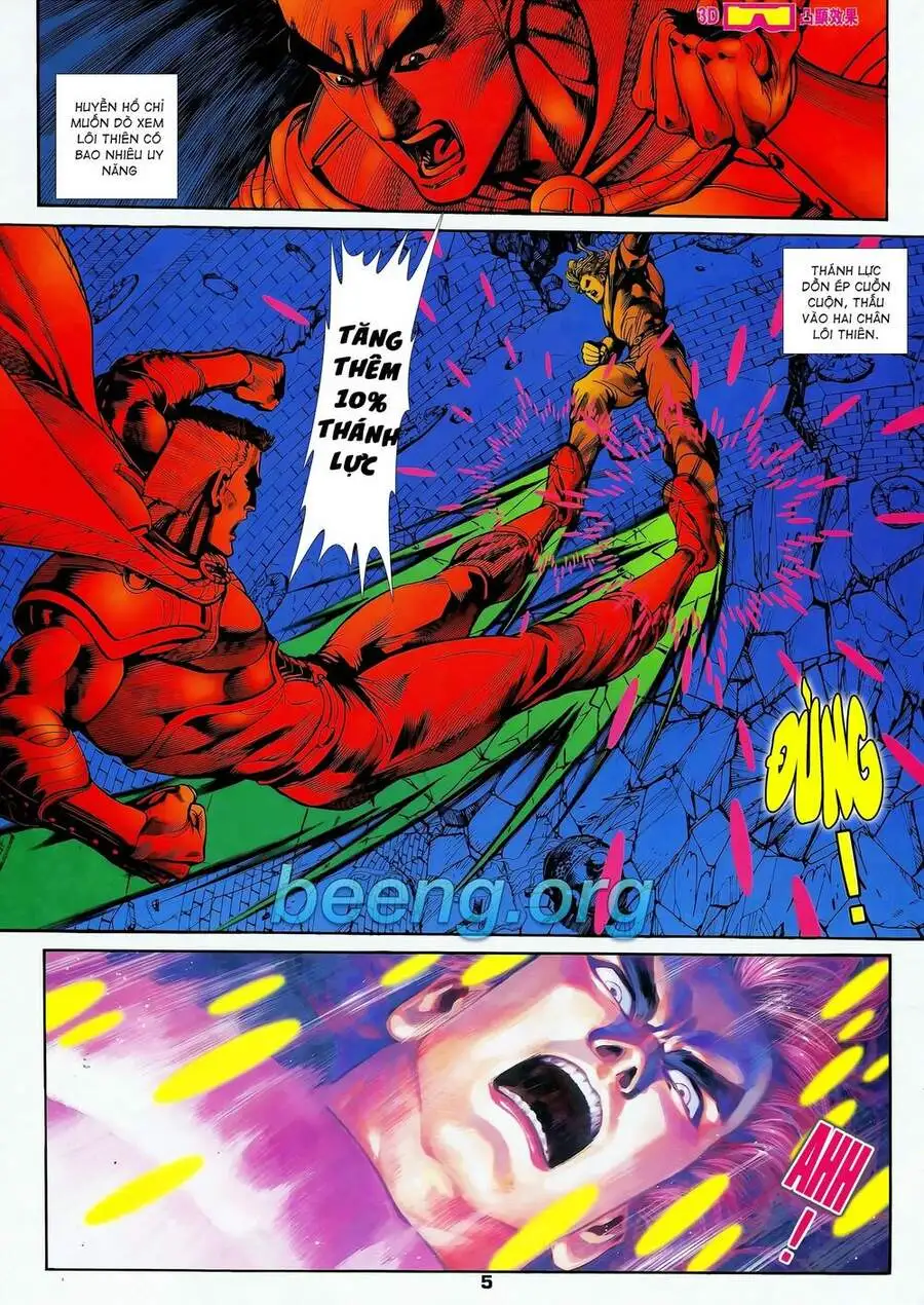 Truyện Tranh Long Hổ 5 Thế trang 8