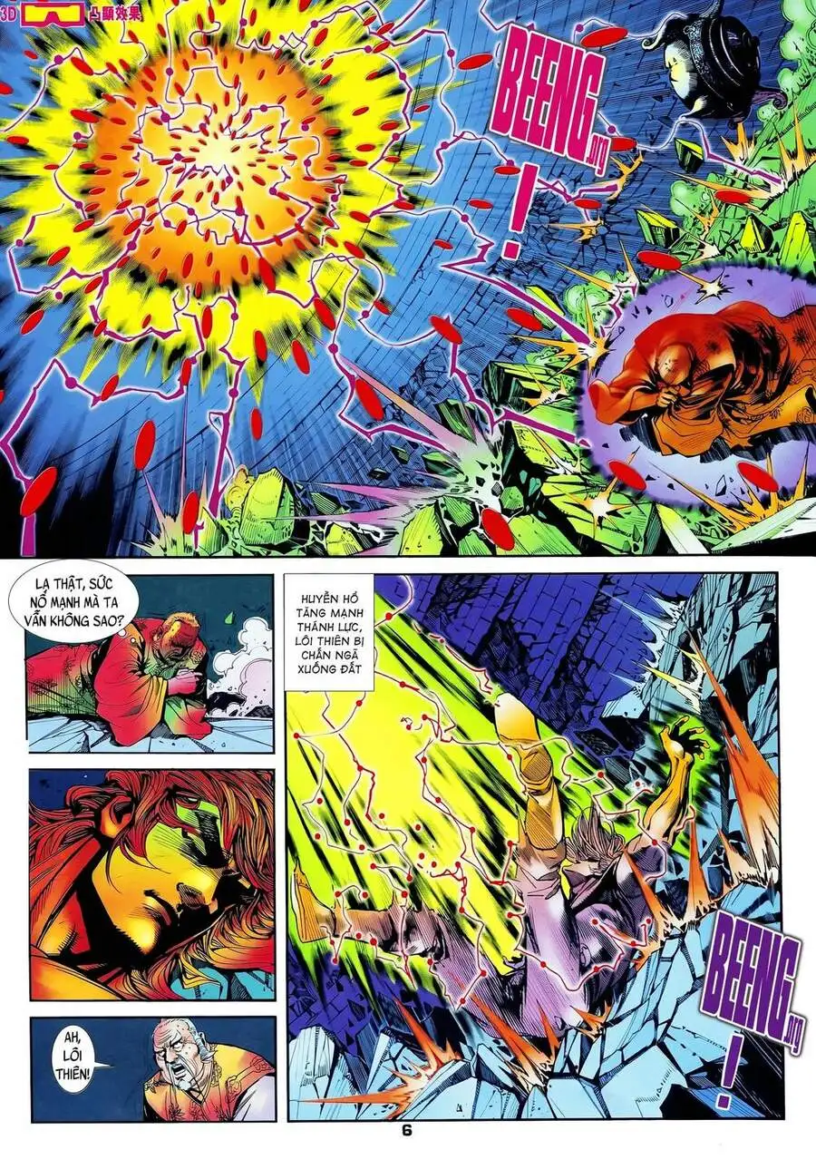 Truyện Tranh Long Hổ 5 Thế trang 8