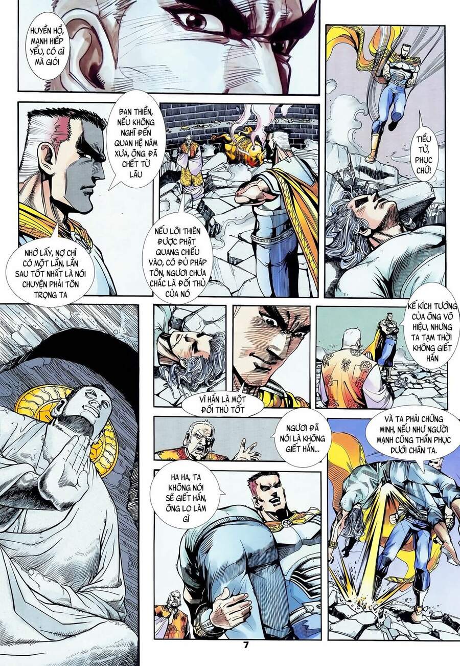Truyện Tranh Long Hổ 5 Thế trang 8