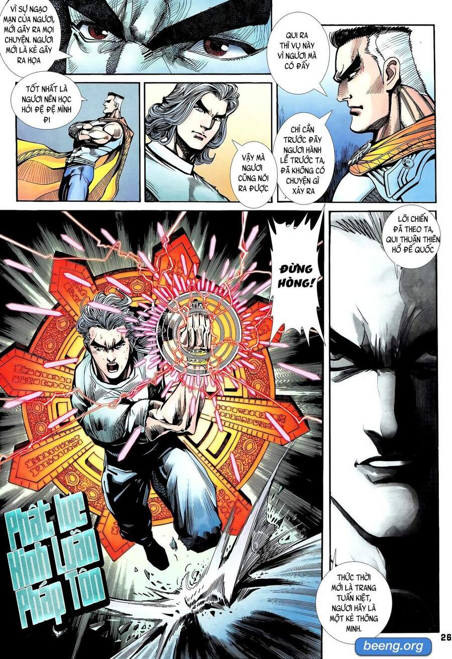 Truyện Tranh Long Hổ 5 Thế trang 8
