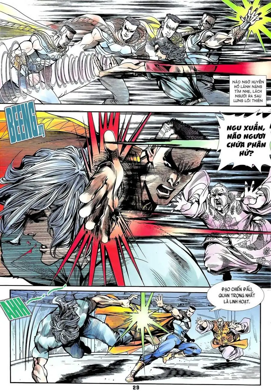 Truyện Tranh Long Hổ 5 Thế trang 8