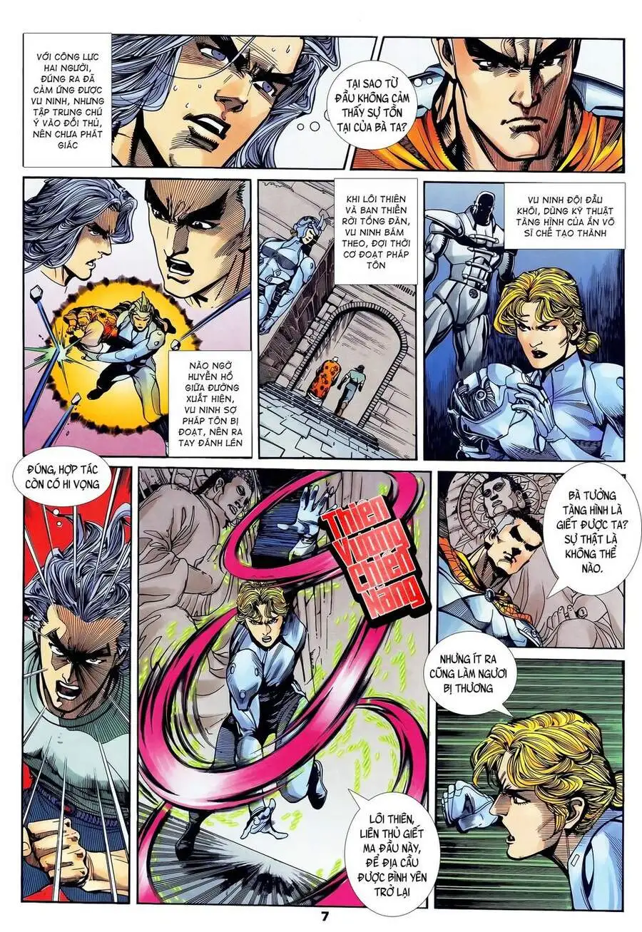 Truyện Tranh Long Hổ 5 Thế trang 8