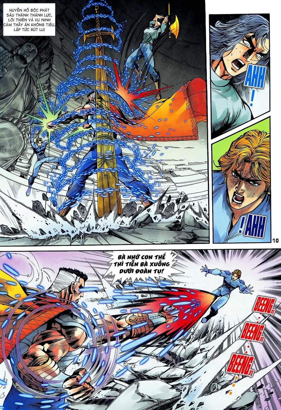 Truyện Tranh Long Hổ 5 Thế trang 8