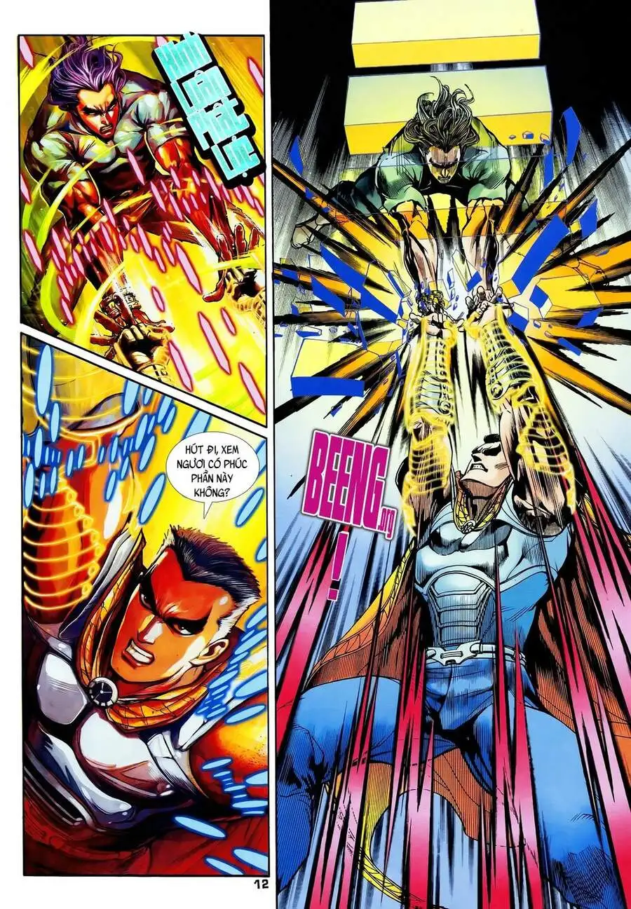 Truyện Tranh Long Hổ 5 Thế trang 8