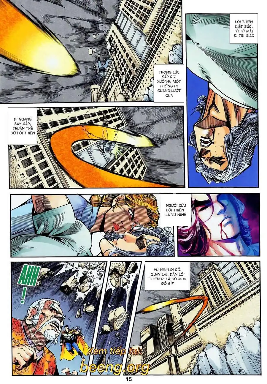 Truyện Tranh Long Hổ 5 Thế trang 8