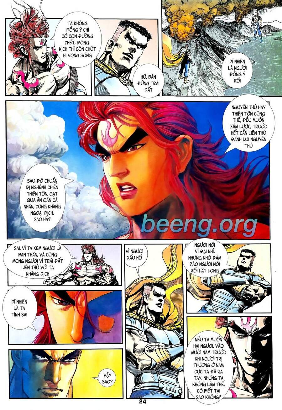 Truyện Tranh Long Hổ 5 Thế trang 8