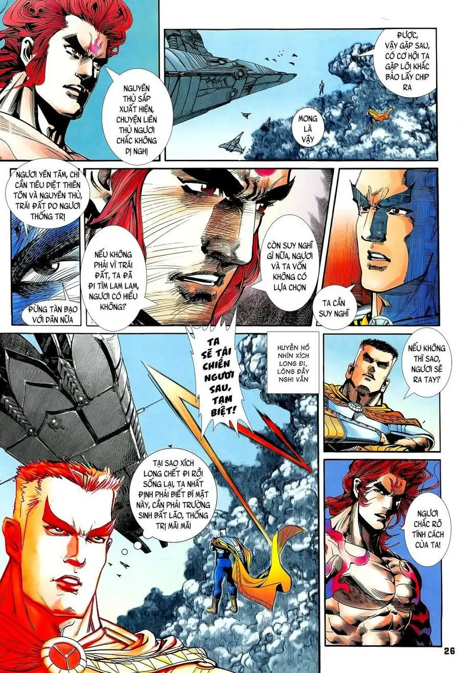 Truyện Tranh Long Hổ 5 Thế trang 8