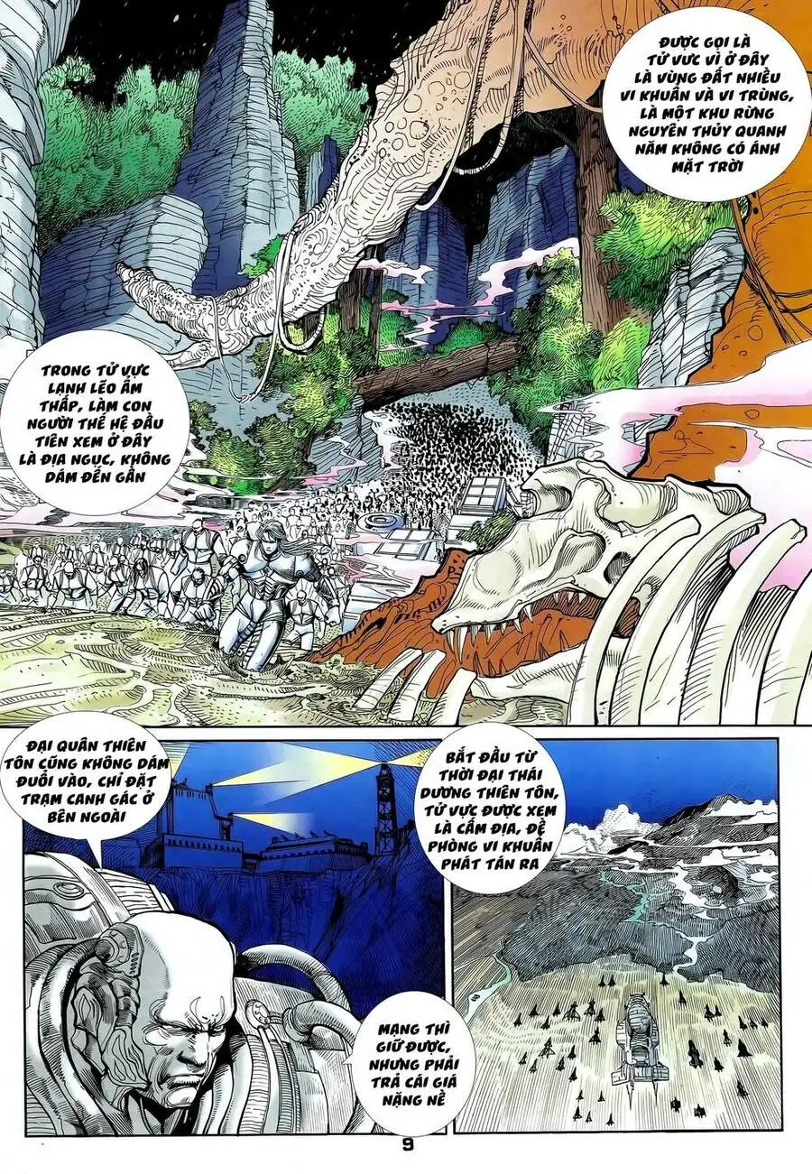 Truyện Tranh Long Hổ 5 Thế trang 8