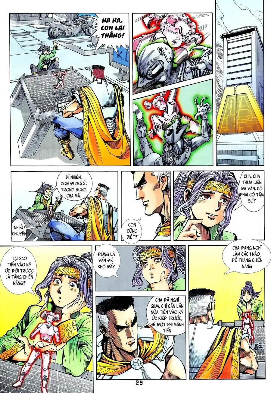 Truyện Tranh Long Hổ 5 Thế trang 8