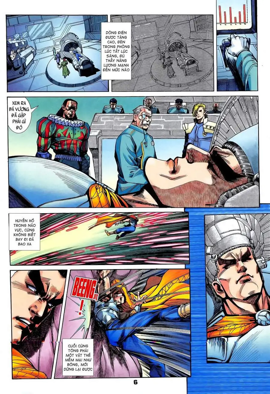Truyện Tranh Long Hổ 5 Thế trang 8