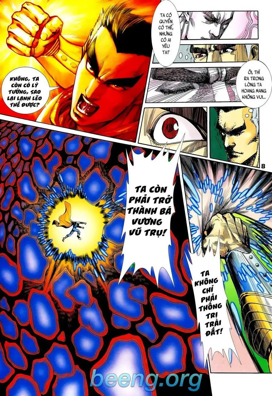 Truyện Tranh Long Hổ 5 Thế trang 8
