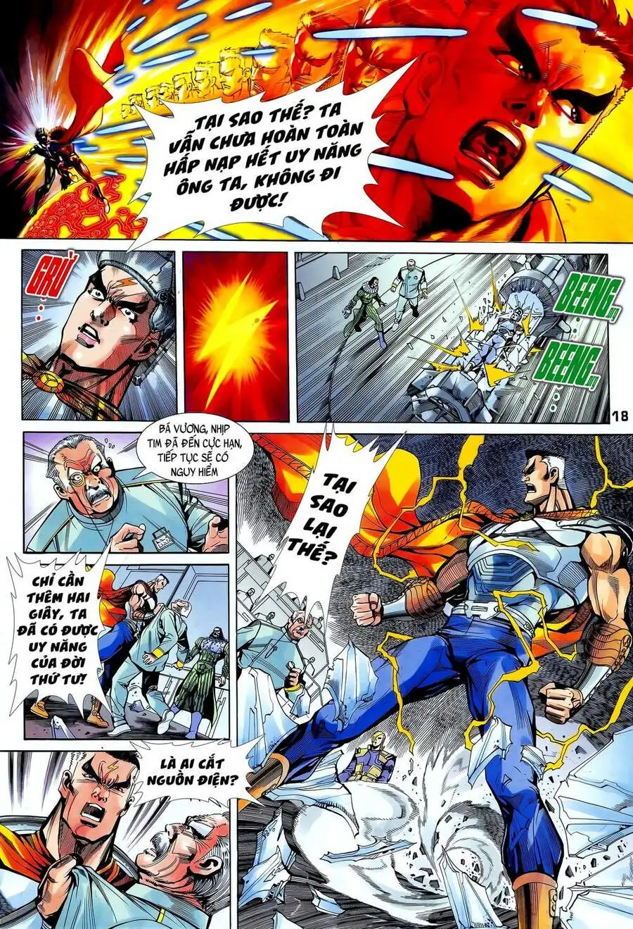 Truyện Tranh Long Hổ 5 Thế trang 8