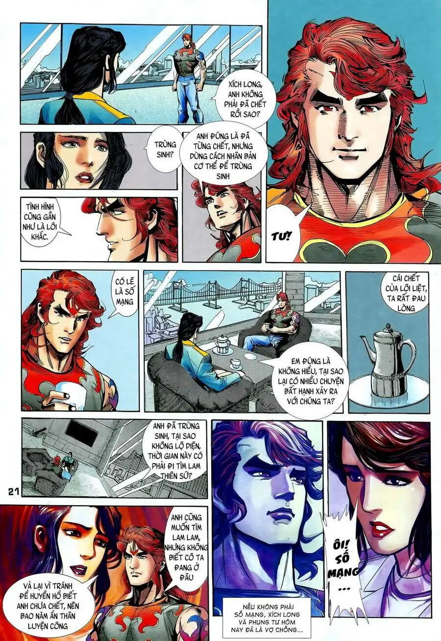 Truyện Tranh Long Hổ 5 Thế trang 8