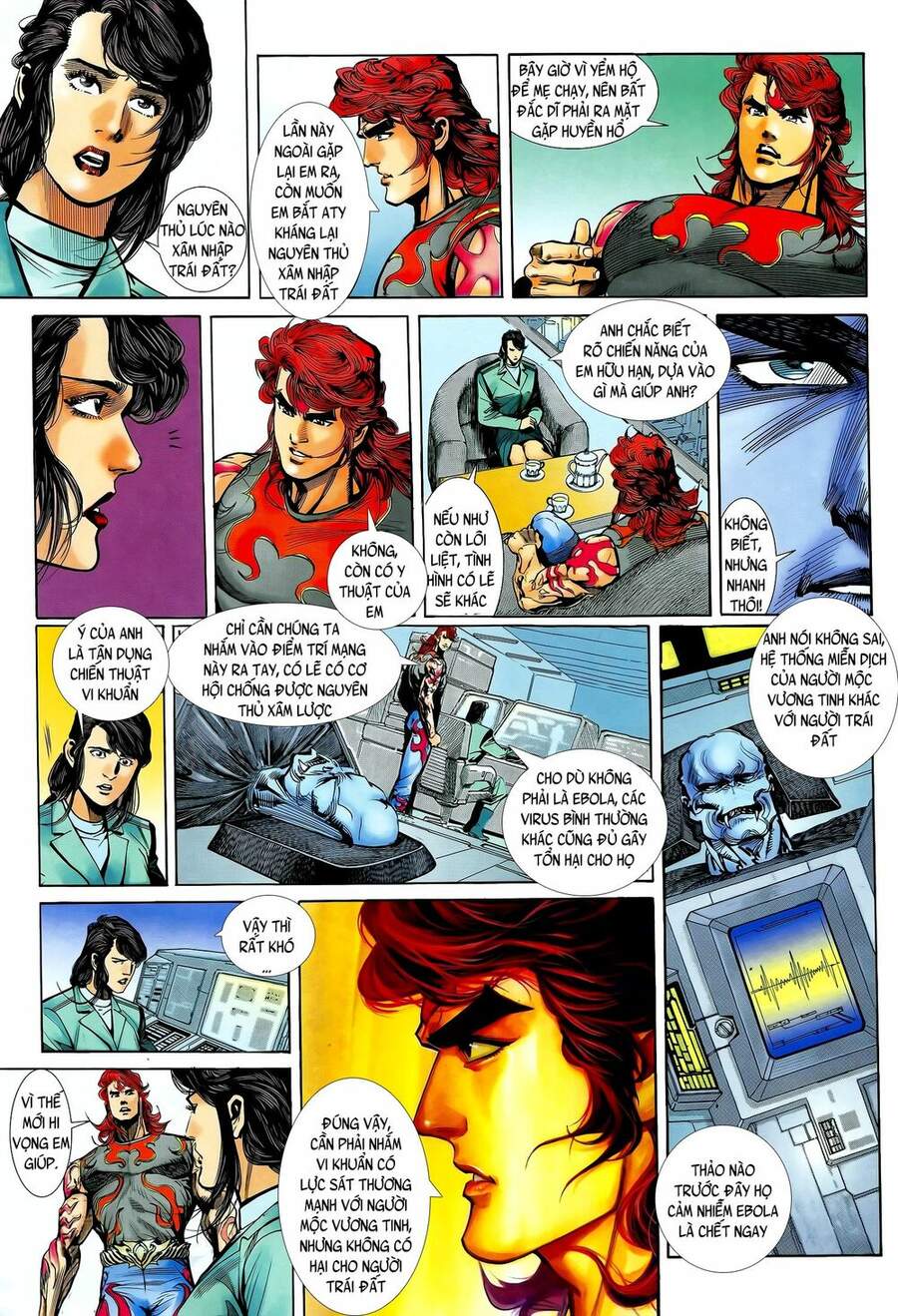 Truyện Tranh Long Hổ 5 Thế trang 8