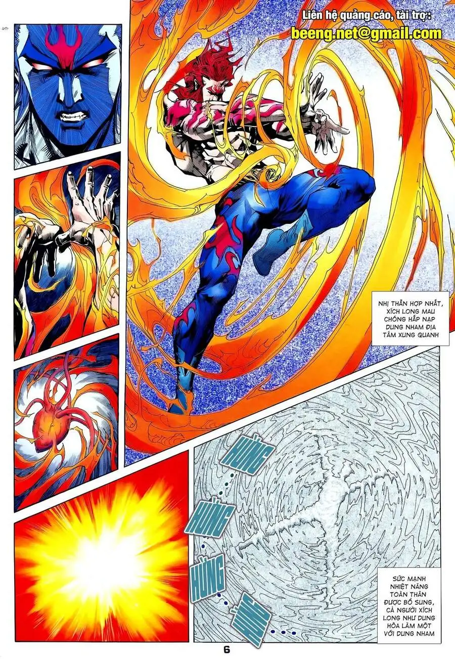 Truyện Tranh Long Hổ 5 Thế trang 8