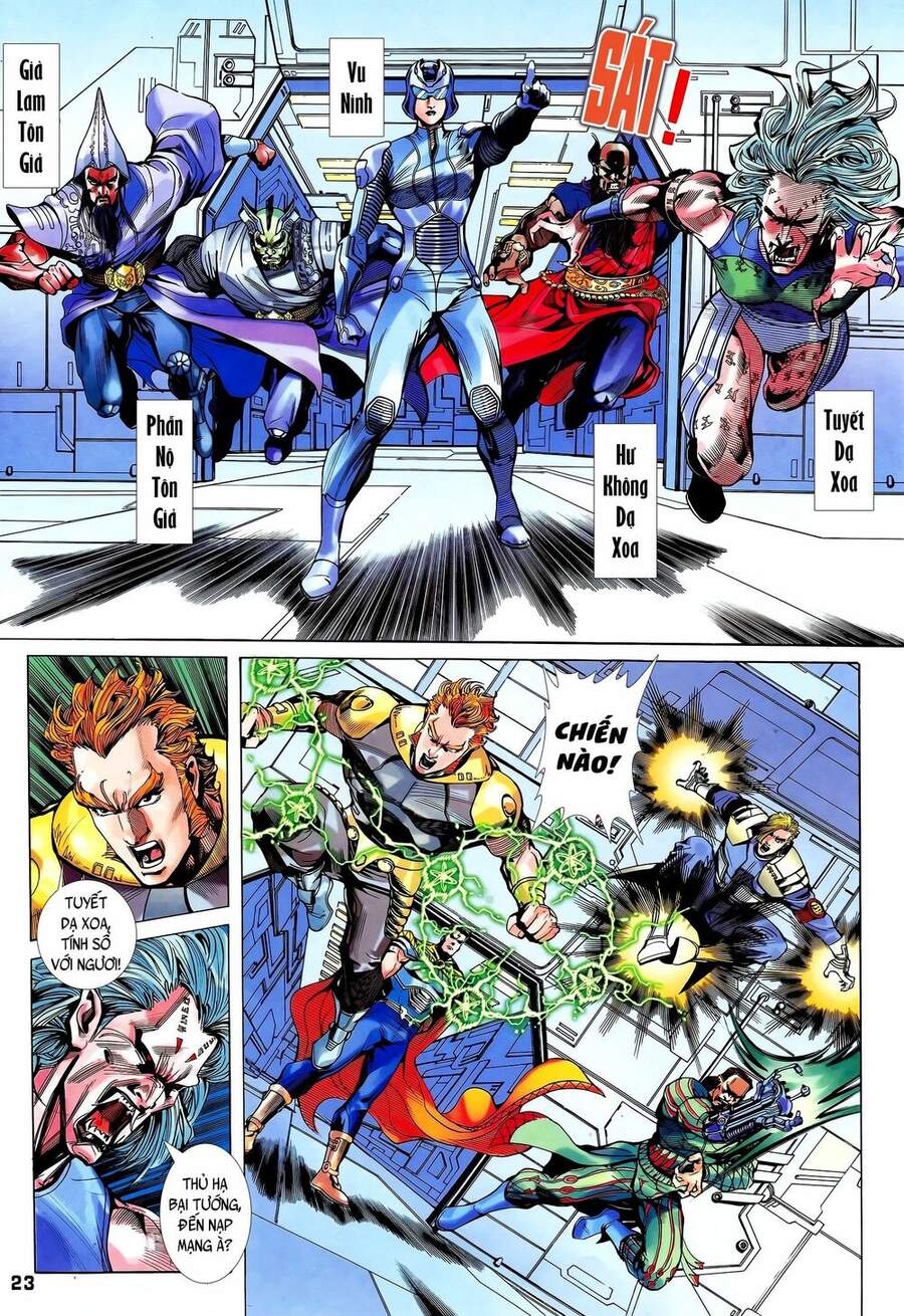 Truyện Tranh Long Hổ 5 Thế trang 8