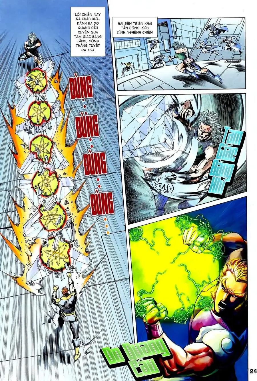 Truyện Tranh Long Hổ 5 Thế trang 8