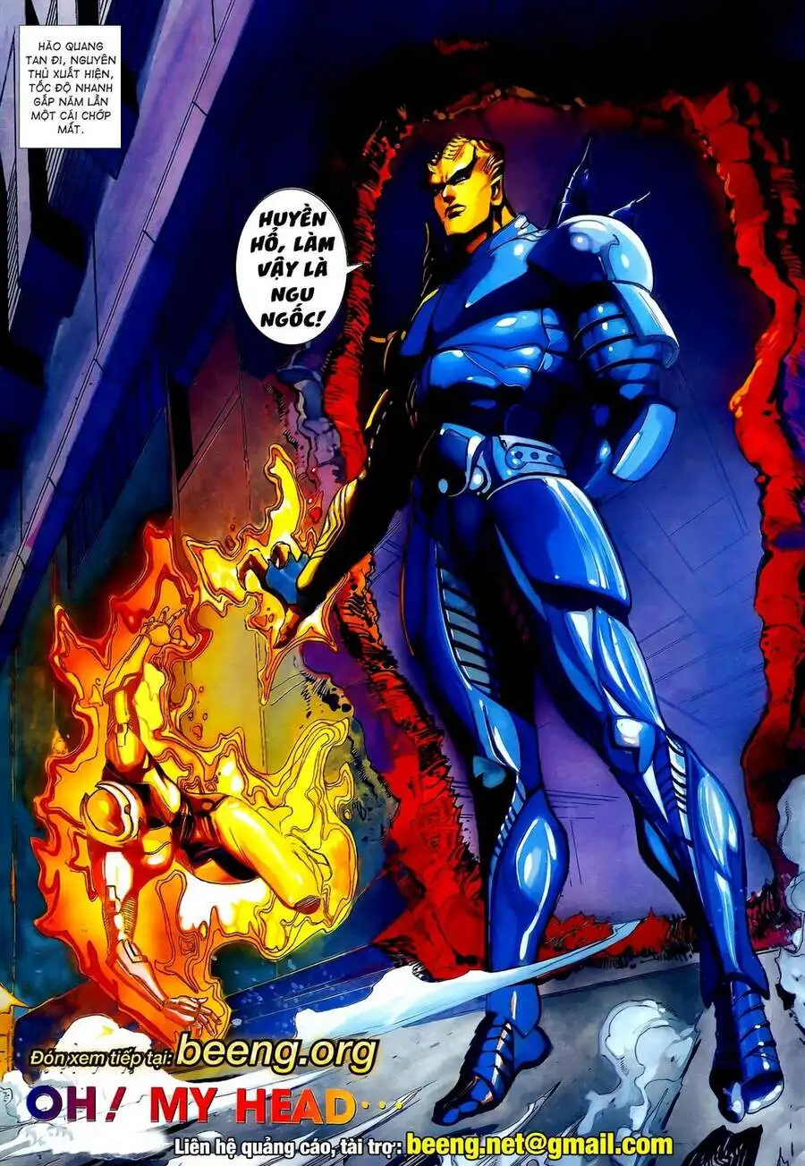 Truyện Tranh Long Hổ 5 Thế trang 8