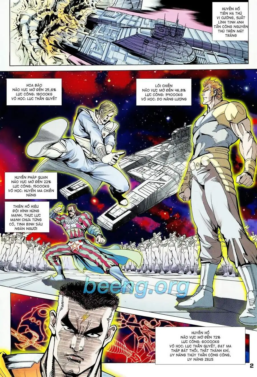 Truyện Tranh Long Hổ 5 Thế trang 8