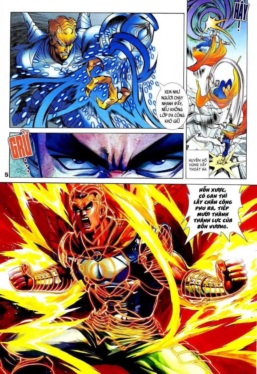 Truyện Tranh Long Hổ 5 Thế trang 8
