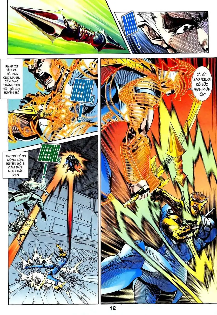 Truyện Tranh Long Hổ 5 Thế trang 8