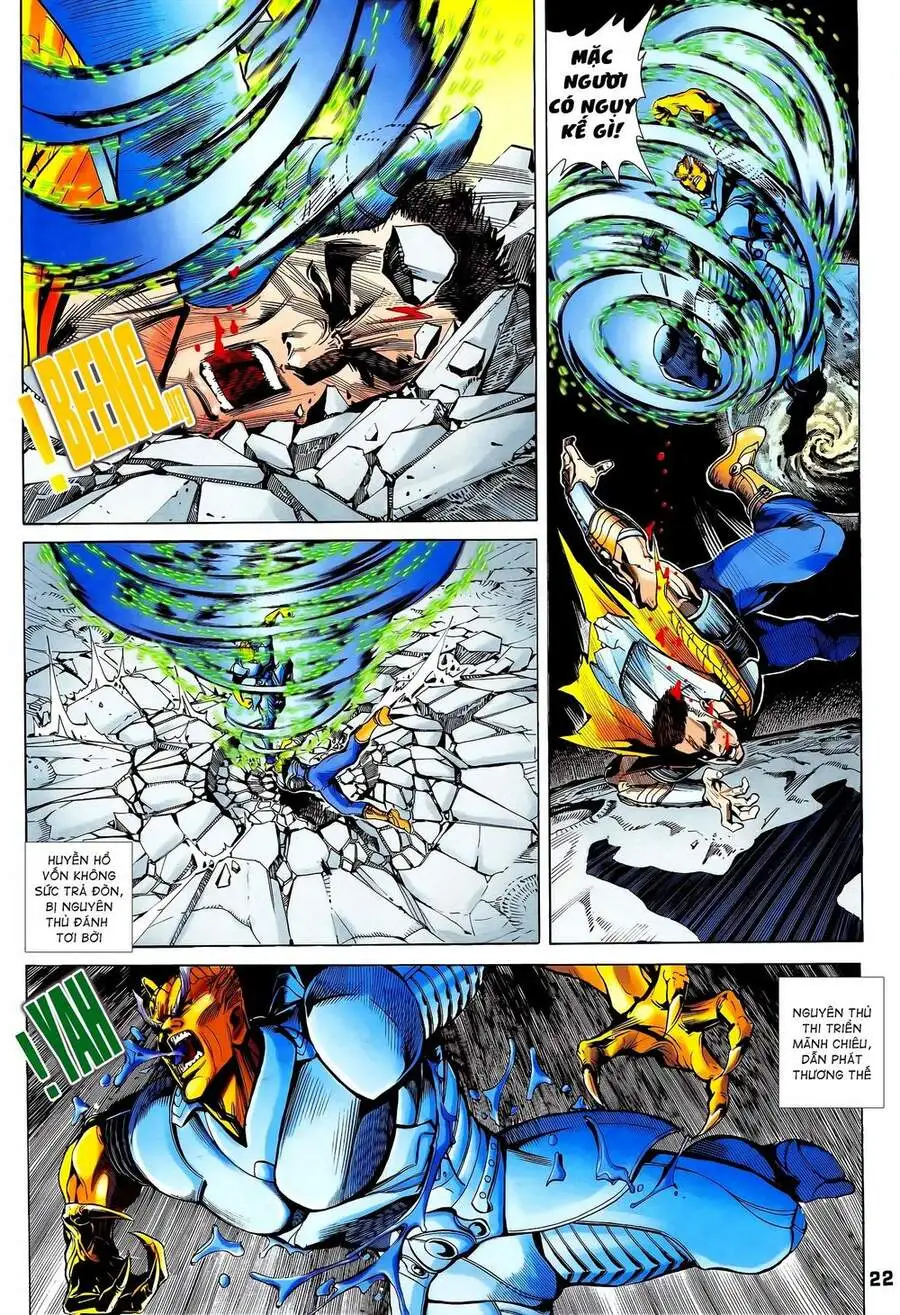 Truyện Tranh Long Hổ 5 Thế trang 8