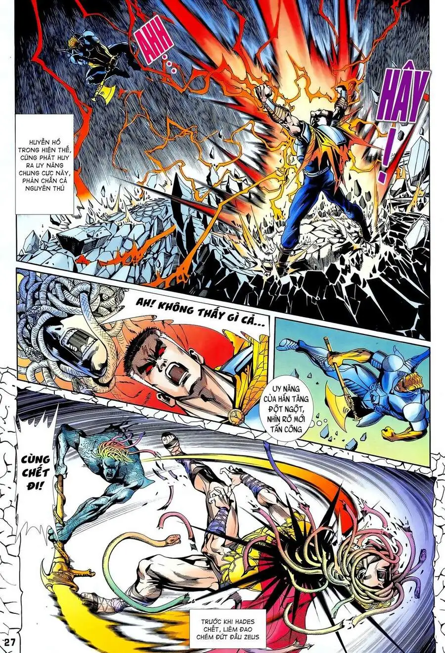 Truyện Tranh Long Hổ 5 Thế trang 8