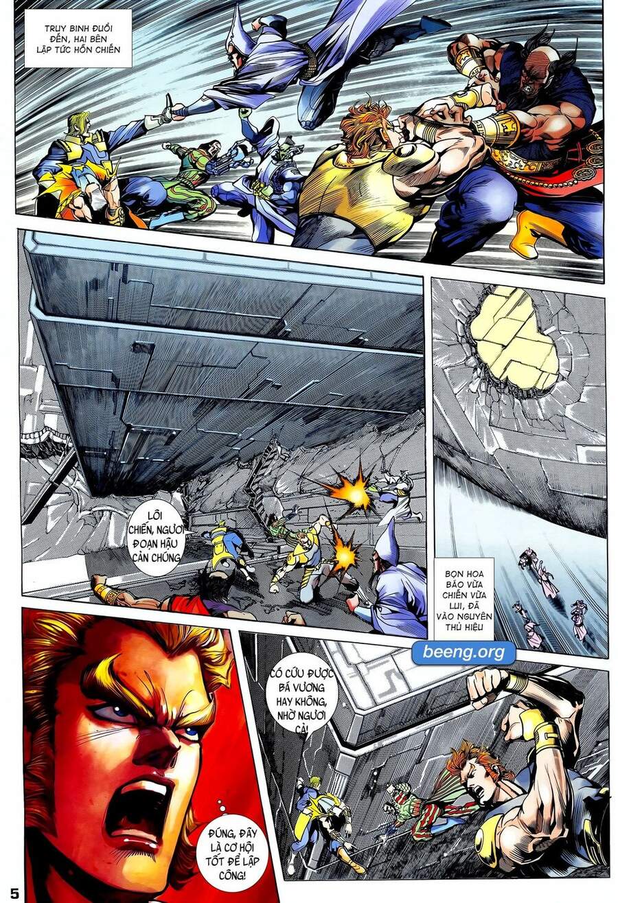 Truyện Tranh Long Hổ 5 Thế trang 8