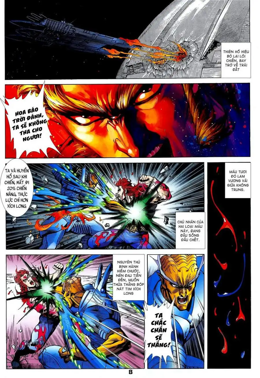 Truyện Tranh Long Hổ 5 Thế trang 8