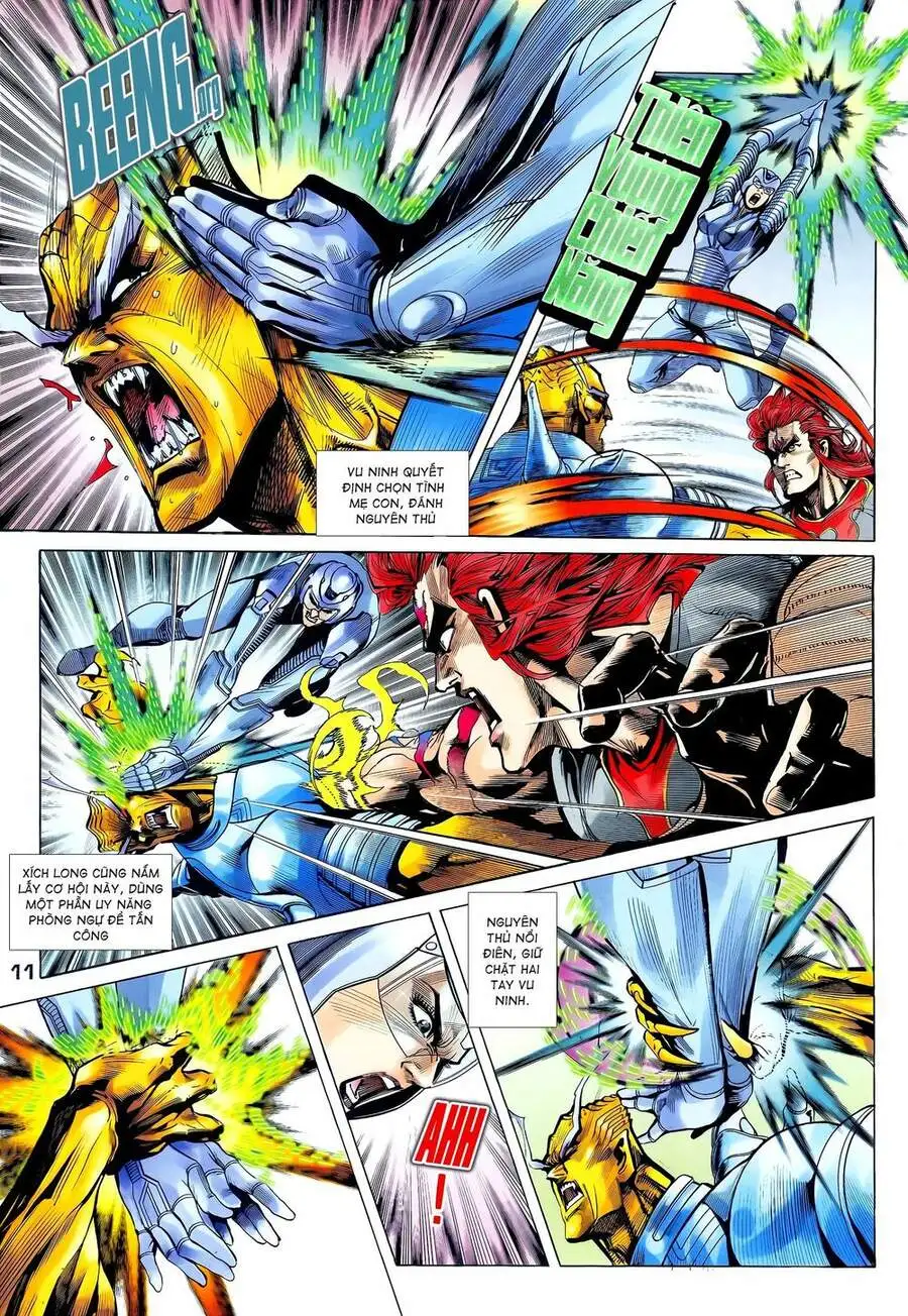 Truyện Tranh Long Hổ 5 Thế trang 8